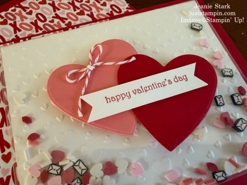 Stampin' Up! Made With Love Suite Valentine's card idea-Jeanie Stark StampinUp