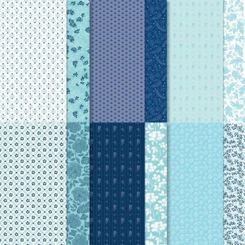 Stampin' Up! True Blue Florals Designer Series Paper=visit juststampin.com for inspiration, ordering information, and more-Jeanie Stark StampinUp