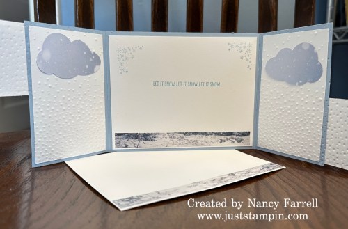 Stampin' Up! winter fun fold card idea-visit juststampin.com for handmade inspiration and more-Jeanie Stark StampinUp