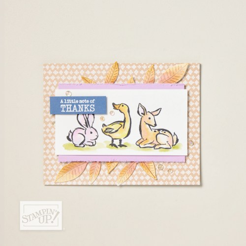 Stampin' Up! Notes of Spring card idea-visit juststampin.com for inspiration, ordering information, and more-Jeanie Stark StampinUp