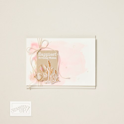 Stampin' Up! Notes of Spring card idea-visit juststampin.com for inspiration, ordering information, and more-Jeanie Stark StampinUp