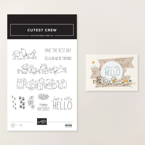 Stampin' Up! Cutest Crew stamp set-visit juststampin.com for inspiration, ordering information, and more-Jeanie Stark StampinUp