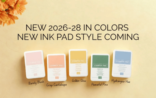 Stampin' Up! New 2026-2028 In Colors & magnetic Ink Pads-visit juststampin.com for details-Jeanie Stark StampinUp
