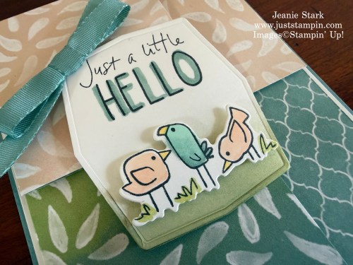 Stampin' Up! Cutest Crew and Painted Illusions pop up fun fold card idea-Jeanie Stark StampinUp
