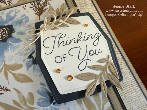 Stampin' Up! Delicate Dreams back fold cards with Framed All Around and Forever Florals Dies-Jeanie Stark StampinUp