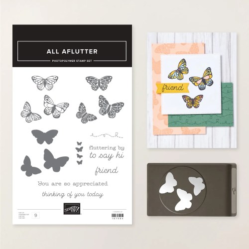 Stampin' Up! All Aflutter Bundle-visit juststampin.com for inspiration, ordering information, and more-Jeanie Stark StampinUp