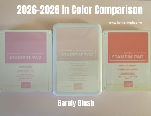 Stampin' Up! 2026-2028 In Color Comparison-Jeanie Stark StampinUp!