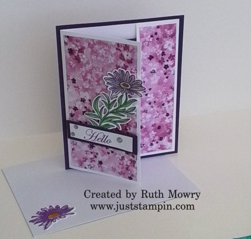 Stampin' Up! You Are Remarkable fun fold card for a friend-visit juststampin.com for inspiration, ordering information, and more-Jeanie Stark StampinUp