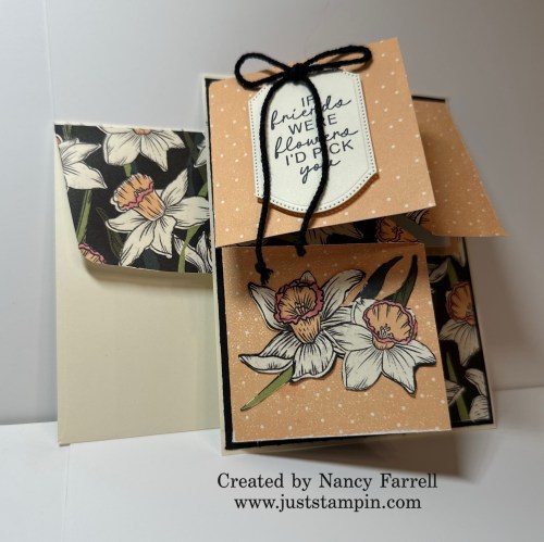 Stampin' Up! all occasion fun fold friend card idea-visit juststampin.com for inspiration, ordering information, and more-Jeanie Stark StampinUp