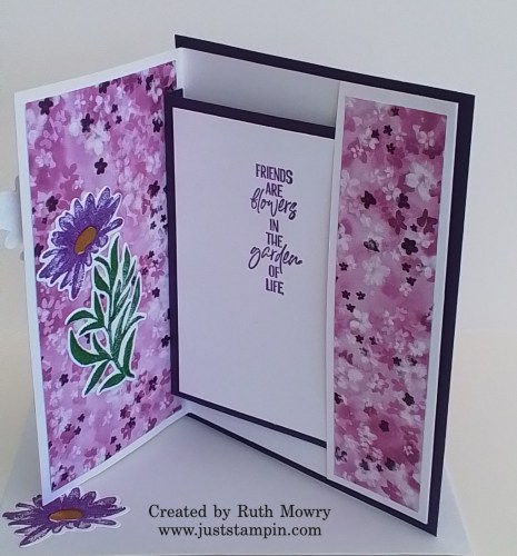 Stampin' Up! You Are Remarkable fun fold card for a friend-visit juststampin.com for inspiration, ordering information, and more-Jeanie Stark StampinUp