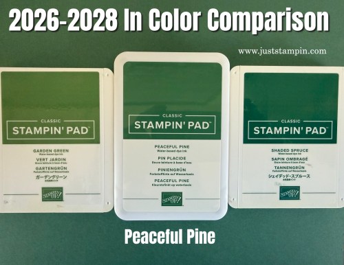 Stampin' Up! 2026-2028 In Color Comparison-Jeanie Stark StampinUp