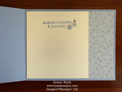 Stampin' Up! Woolly Friends and Bloom Boutique fun fold card idea-Jeanie Stark StampinUp