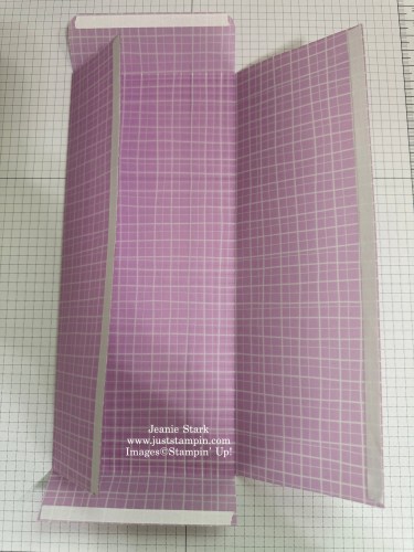 Stampin' Up! Berry Botanical Vellum custom slimline envelope-visit juststampin.com for details-Jeanie Stark StampinUp