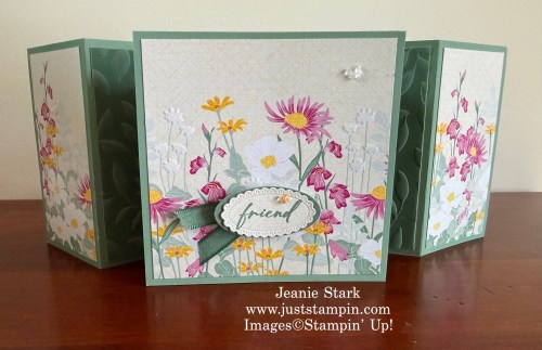Stampin' Up! Phrases & Frames with Velvet Meadow fun fold card ideas-Jeanie Stark StampinUp