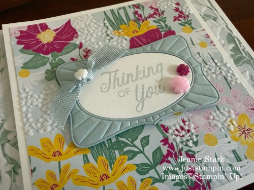 Stampin' Up! Phrases & Frames with Velvet Meadow fun fold card ideas-Jeanie Stark StampinUp