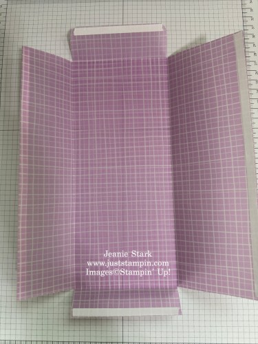 Stampin' Up! Berry Botanical Vellum custom slimline envelope-visit juststampin.com for details-Jeanie Stark StampinUp
