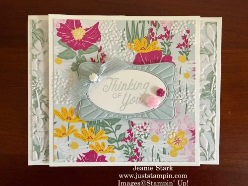 Stampin' Up! Velvet Meadow fun fold card ideas-Jeanie Stark StampinUp