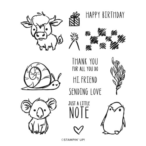 Stampin' Up! June 2026 Product of the Month, Wild Bunch Stamp Set- visit juststampin.com for inspiration, ordering information, and more-Jeanie Stark StampinUp