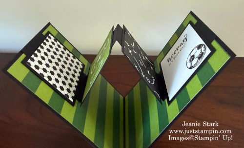 Stampin' Up! A Wonderful Match fun fold birthday card idea-Jeanie Stark StampinUp