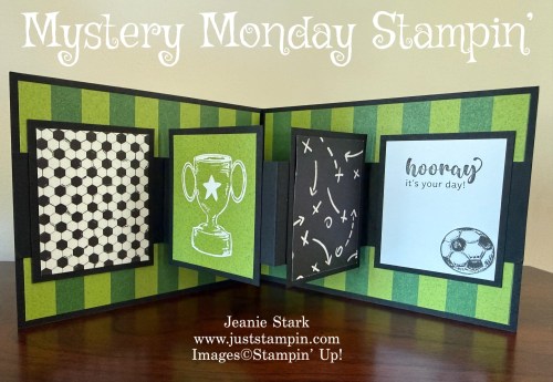 Stampin' Up! A Wonderful Match fun fold birthday card idea-Jeanie Stark StampinUp