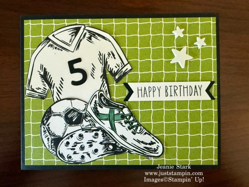 Stampin' Up! A Wonderful Match fun fold birthday card idea-Jeanie Stark StampinUp