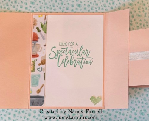 Stampin' Up! Double Front Flap fun fold card idea-visit juststampin.com for inspiration, ordering information, and more-Jeanie Stark StampinUp