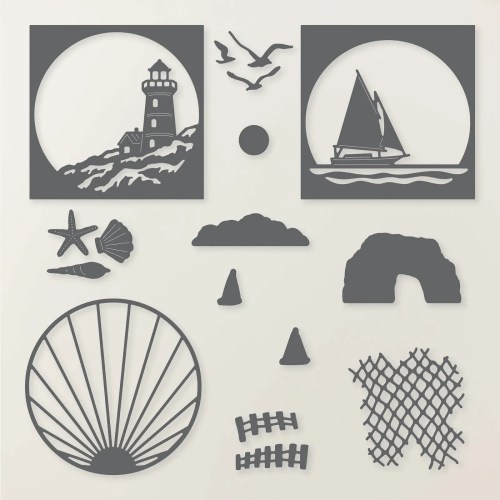 Stampin' Up! Sunset Coast Dies-visit juststampin.com for inspiration, ordering information, and more-Jeanie Stark StampinUp