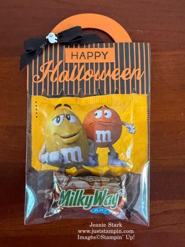 Stampin' Up! Playful Packaging Bundle with Words For The Season Dies and Spooktacular Designer series Paper treat holder-Jeanie stark StampinUp