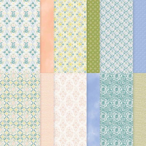 Stampin' Up! Mosaic Garden Designer Series Paper-visit juststampin.com for inspiration, ordering information, and more-Jeanie Stark StampinUp