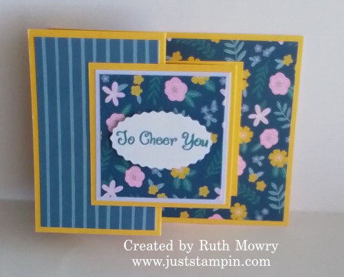 Stampin' Up! fun fold Get well Card idea-visit juststampin.com for mystery stamping fun fold card ideas-Jeanie Stark StampinUp