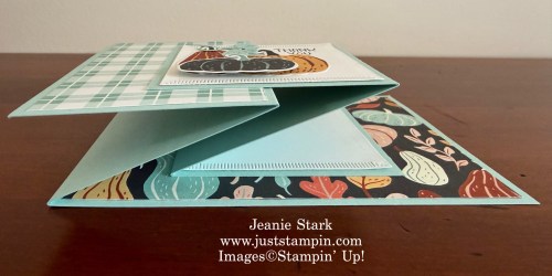 Stampin' Up! Double Z fold card-Jeanie Stark StampinUp