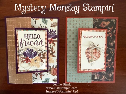 Stampin' Up! Autumn Opulence fun fold fall cards-Jeanie Stark StampinUp